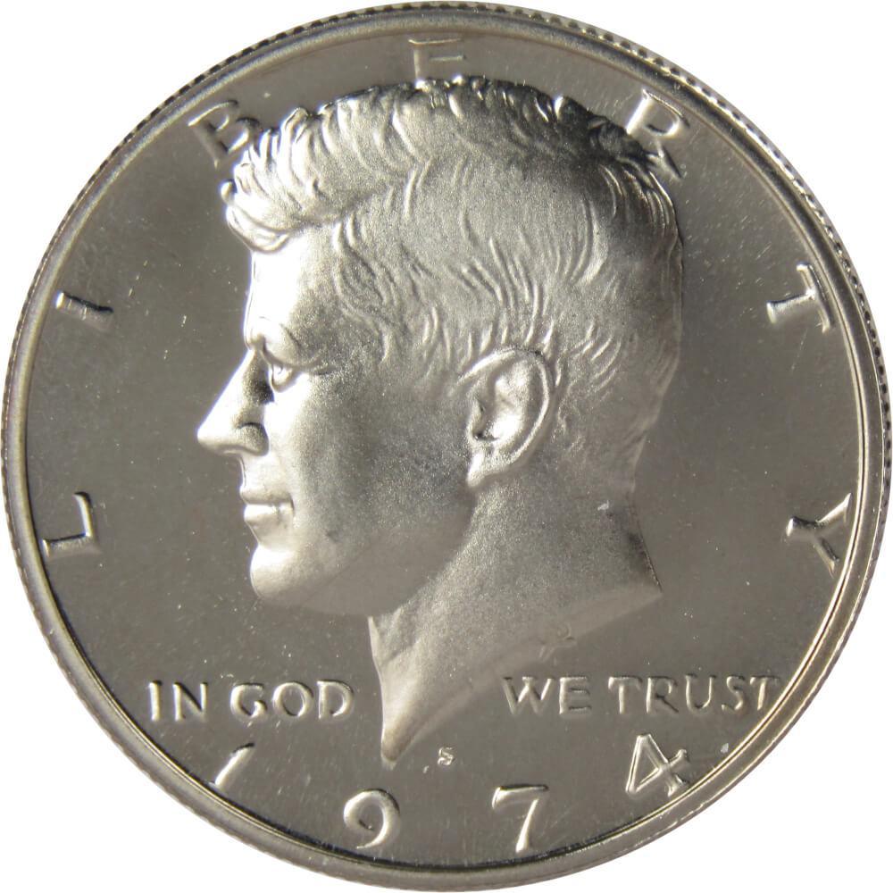 1974 S Kennedy Half Dollar Choice Proof 50c US Coin Collectible