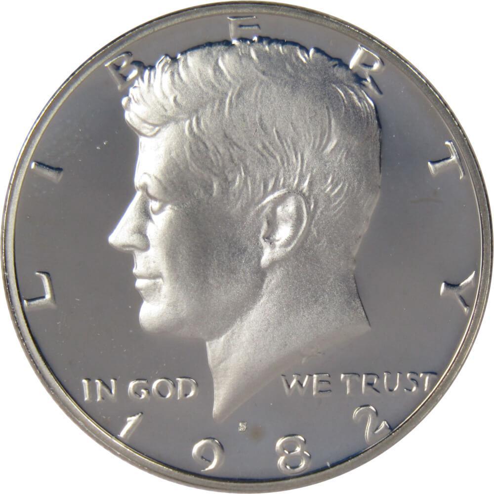 1982 S Kennedy Half Dollar Choice Proof 50c US Coin Collectible