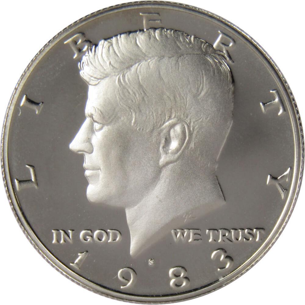 1983 S Kennedy Half Dollar Choice Proof 50c US Coin Collectible