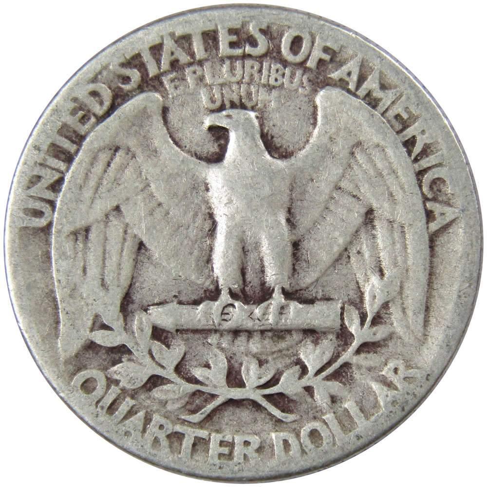 1939 Washington Quarter VG Very Good 90% Silver 25c US Coin Collectible