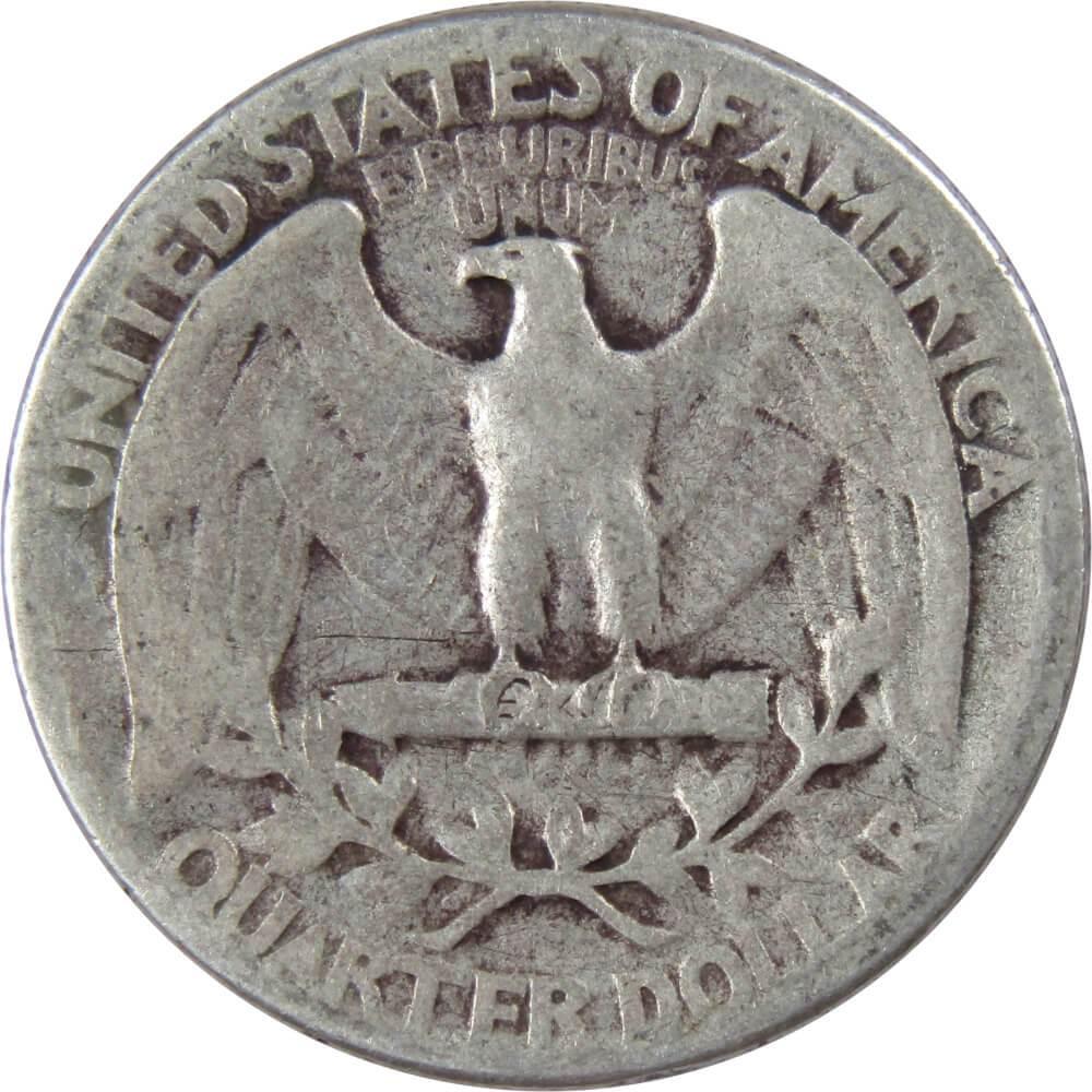 1941 Washington Quarter G Good 90% Silver 25c US Coin Collectible