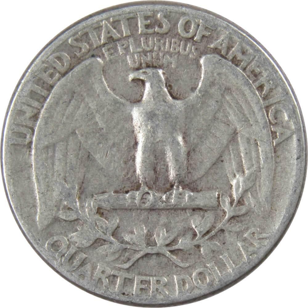 1941 Washington Quarter F Fine 90% Silver 25c US Coin Collectible