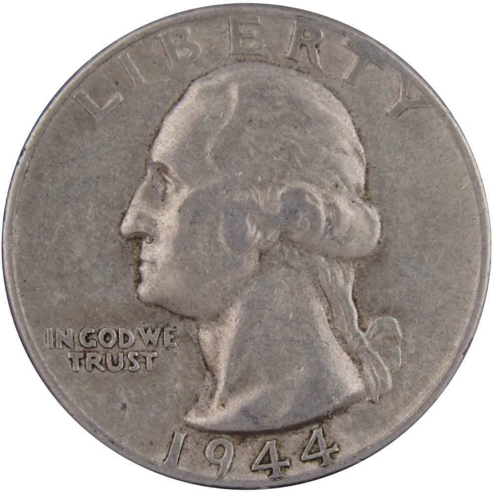 1944 Washington Quarter XF EF Extremely Fine 90% Silver 25c US Coin Collectible