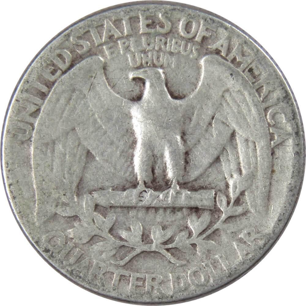 1946 Washington Quarter VG Very Good 90% Silver 25c US Coin Collectible