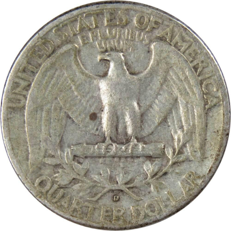 1947 D Washington Quarter F Fine 90% Silver 25c US Coin Collectible - Washington Quarters for Sale - Profile Coins &amp; Collectibles