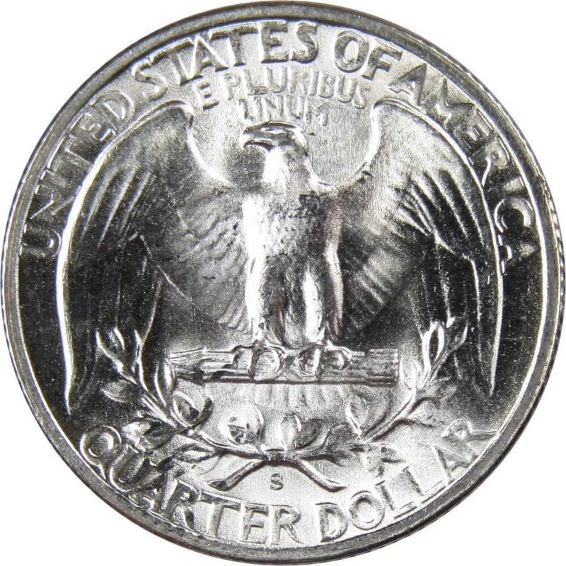 1947 S Washington Quarter BU Uncirculated Mint State 90% Silver 25c US Coin - Profile Coins & Collectibles 