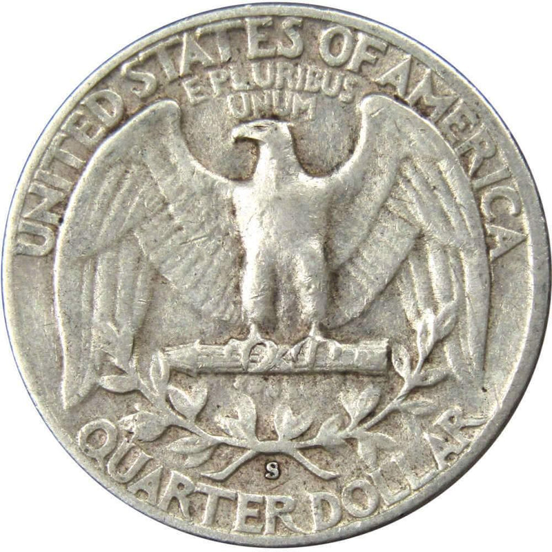 1948 S Washington Quarter VF Very Fine 90% Silver 25c US Coin Collectible - Washington Quarters for Sale - Profile Coins &amp; Collectibles