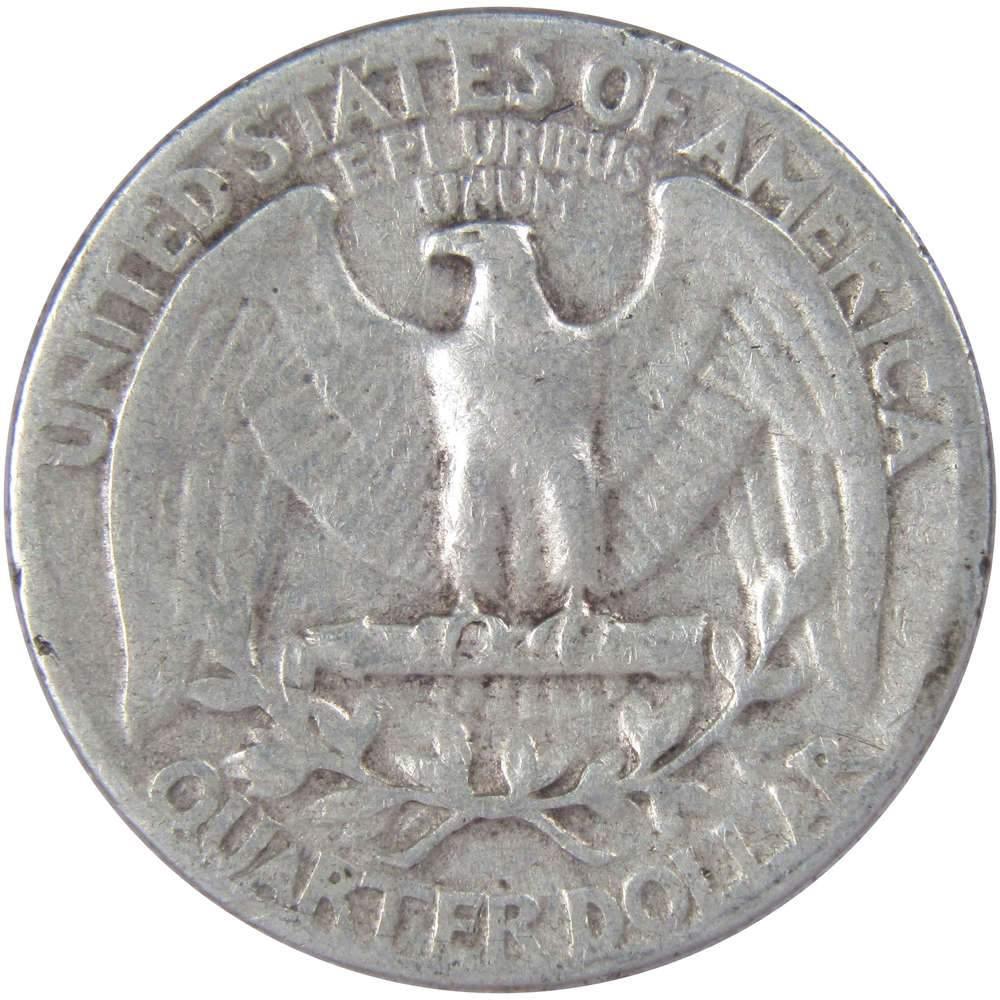 1950 Washington Quarter AG About Good 90% Silver 25c US Coin Collectible