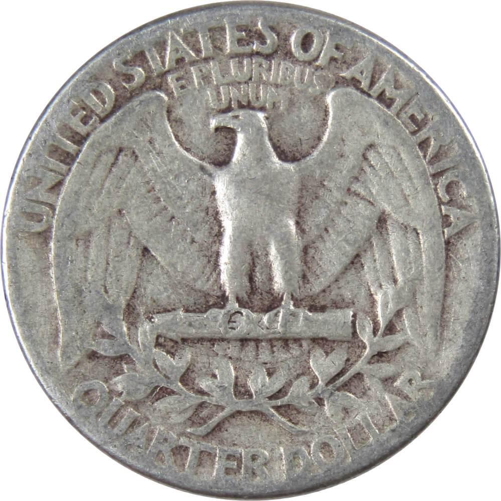 1951 Washington Quarter VG Very Good 90% Silver 25c US Coin Collectible