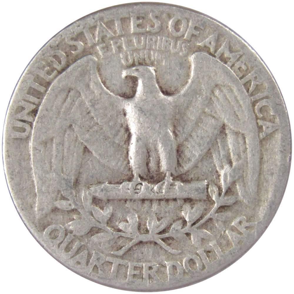 1951 Washington Quarter AG About Good 90% Silver 25c US Coin Collectible