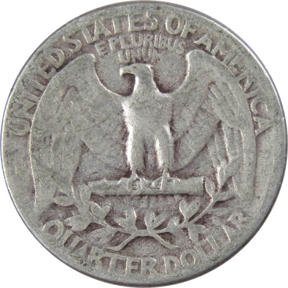 1952 Washington Quarter VG Very Good 90% Silver 25c US Coin Collectible
