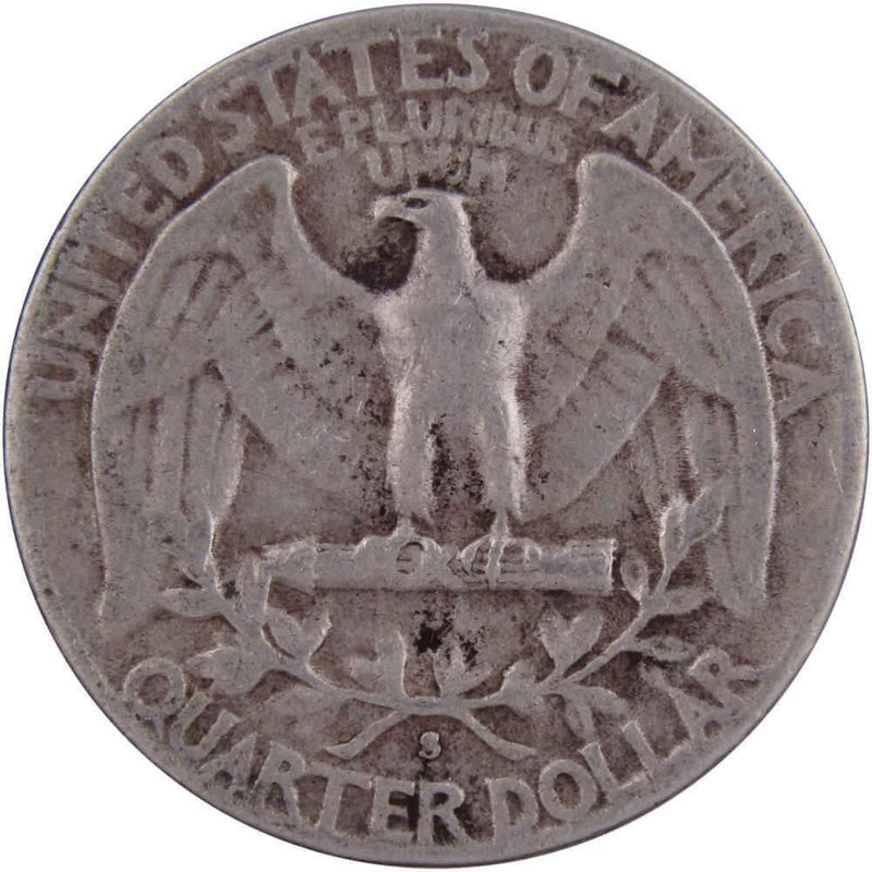 1953 S Washington Quarter VF Very Fine 90% Silver 25c US Coin Collectible - Washington Quarters for Sale - Profile Coins &amp; Collectibles