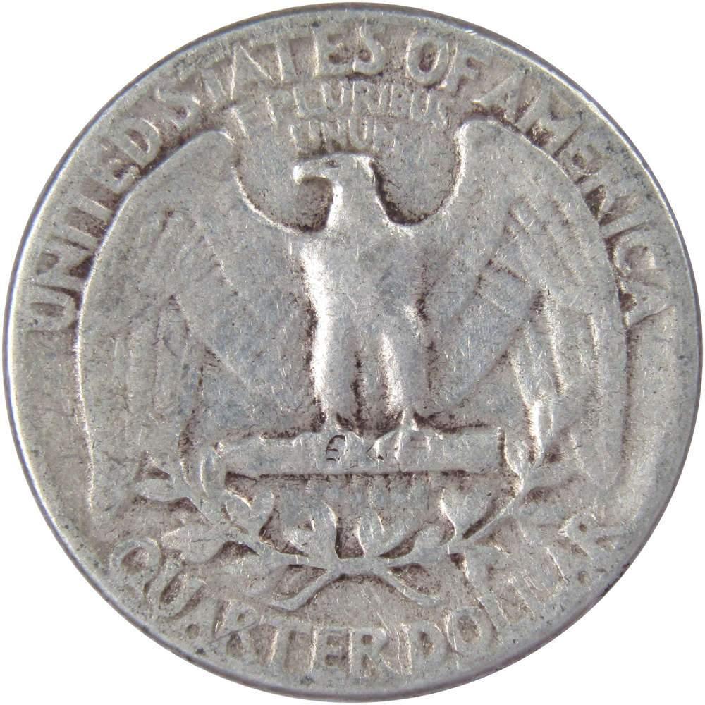 1954 Washington Quarter AG About Good 90% Silver 25c US Coin Collectible