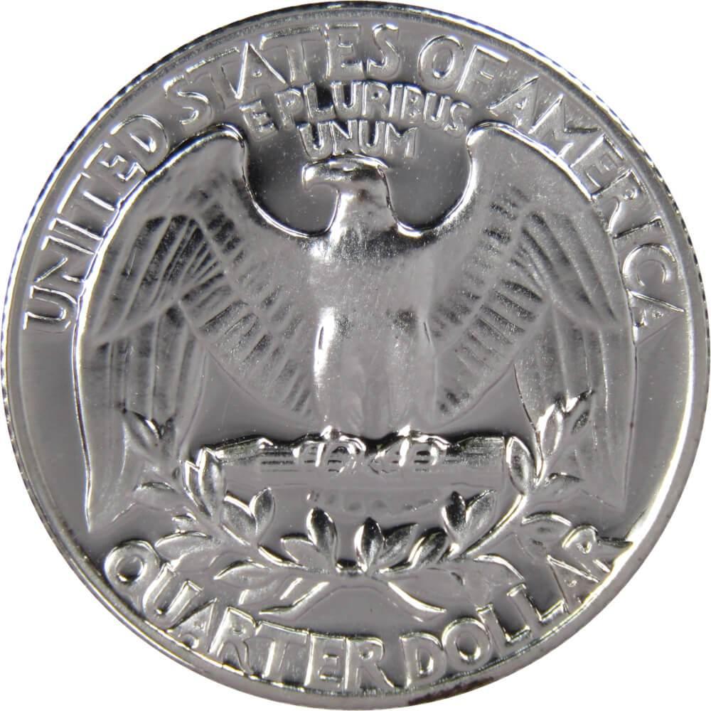1957 Washington Quarter Choice Proof 90% Silver 25c US Coin Collectible