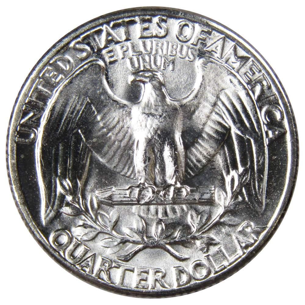 1960 Washington Quarter BU Uncirculated Mint State 90% Silver 25c US Coin