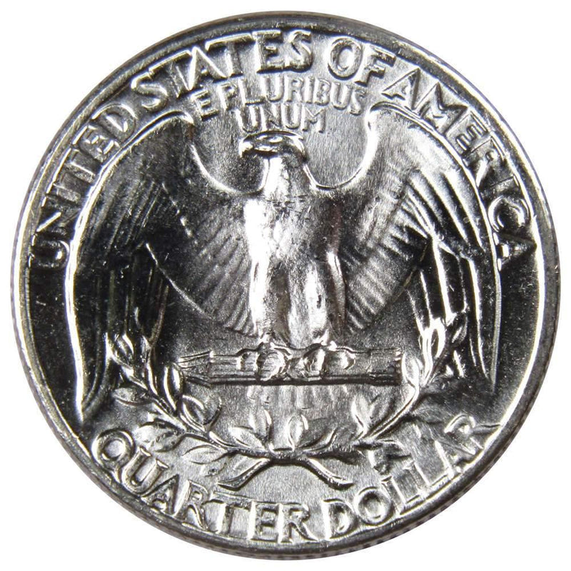 1962 Washington Quarter BU Uncirculated Mint State 90% Silver 25c US Coin - Profile Coins & Collectibles 