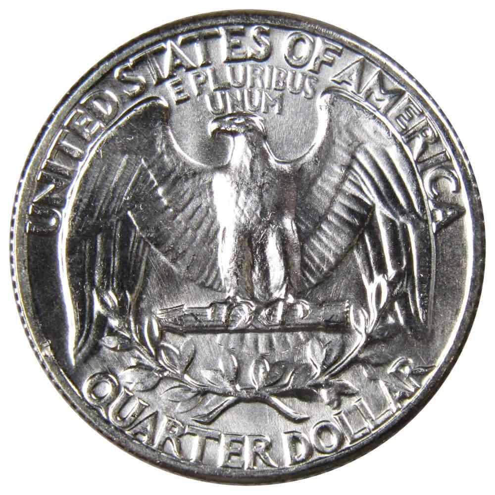 1963 Washington Quarter BU Uncirculated Mint State 90% Silver 25c US Coin