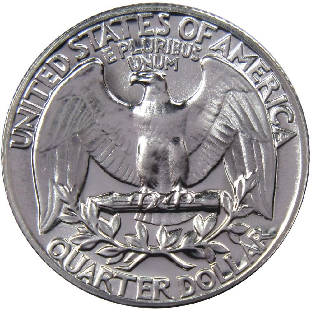 1964 Washington Quarter Choice Proof 90% Silver 25c US Coin Collectible