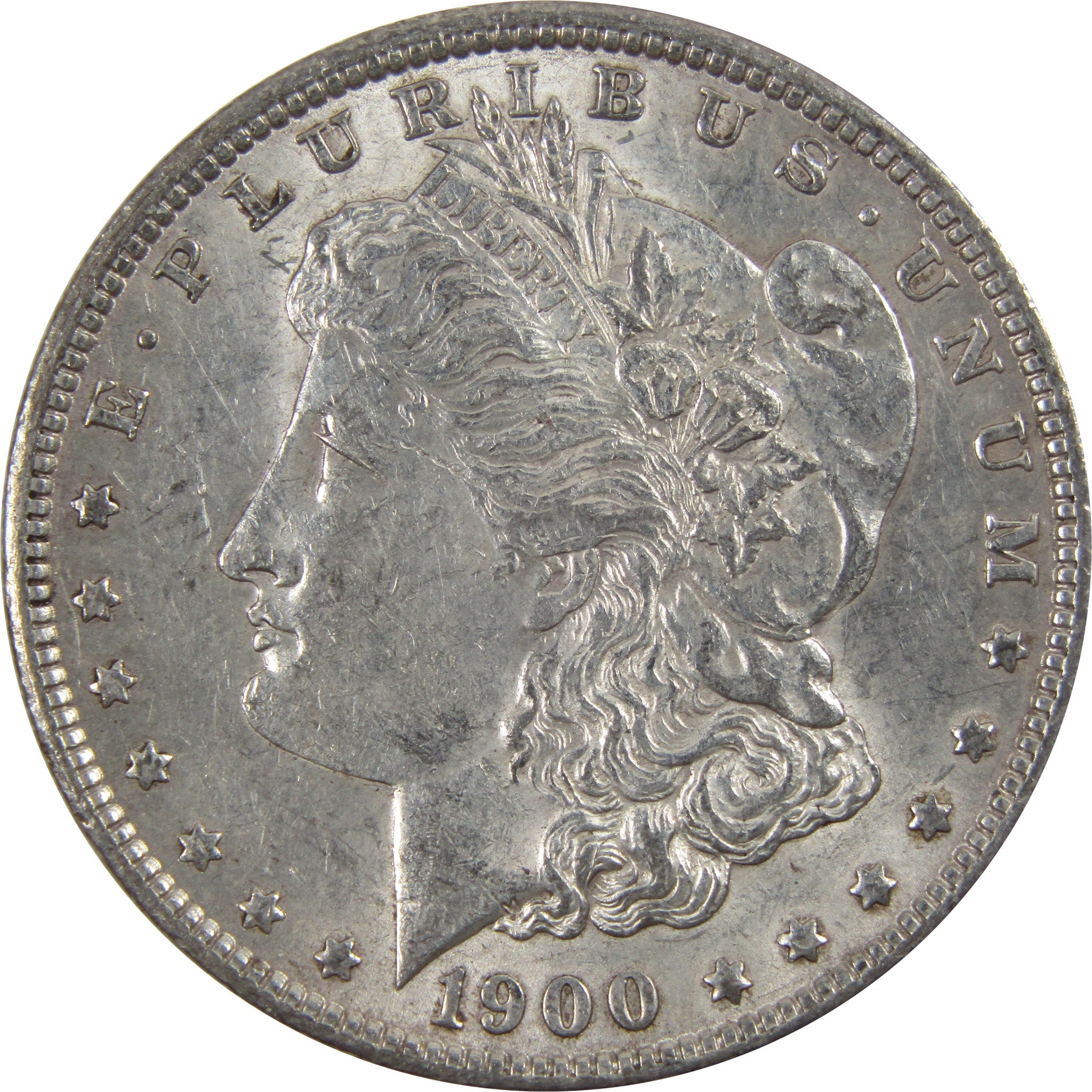 1900 Morgan Dollar AU About Uncirculated 90% Silver $1 Coin SKU:I5525 - Morgan coin - Morgan silver dollar - Morgan silver dollar for sale - Profile Coins &amp; Collectibles