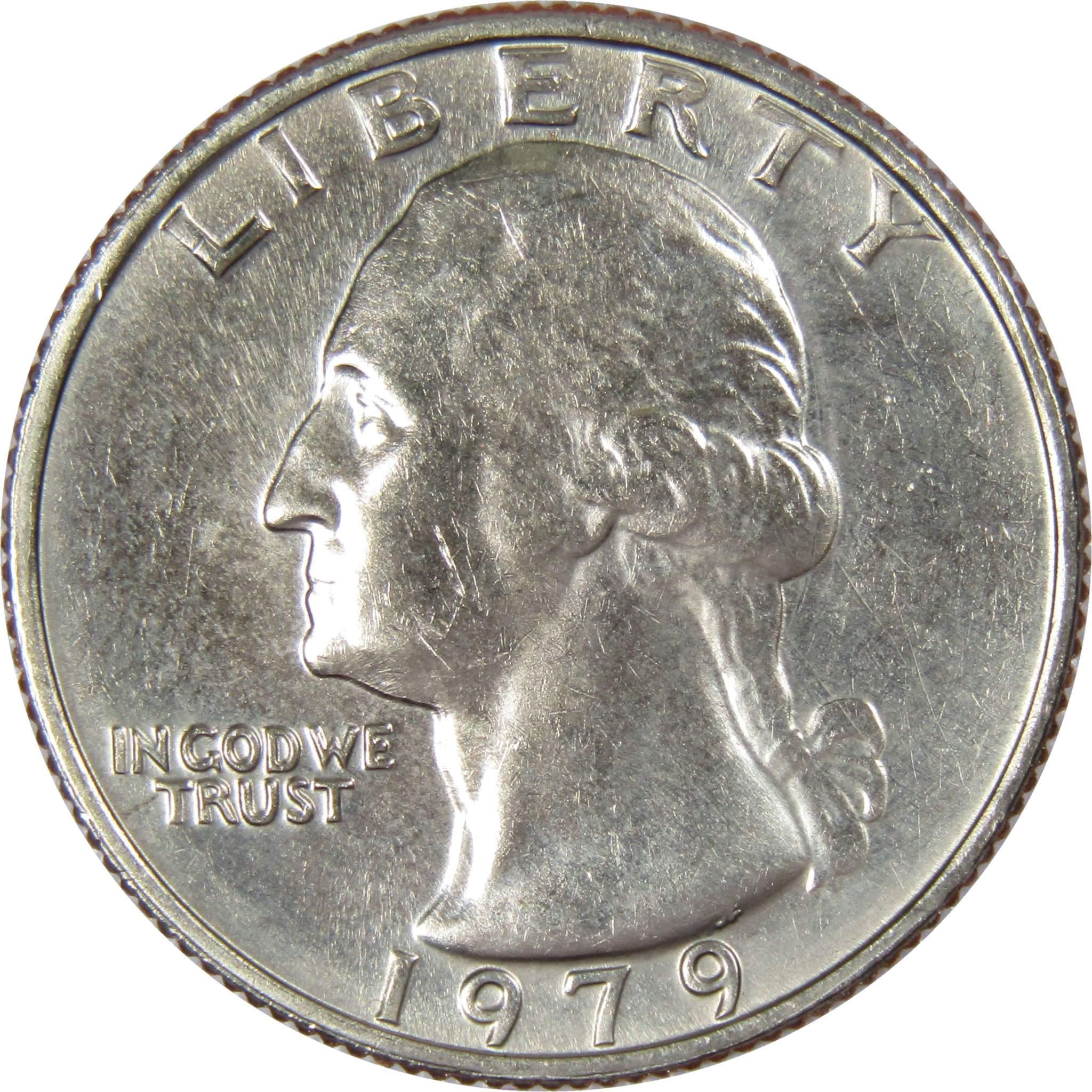 1979 Washington Quarter BU Uncirculated Mint State 25c US Coin Collectible