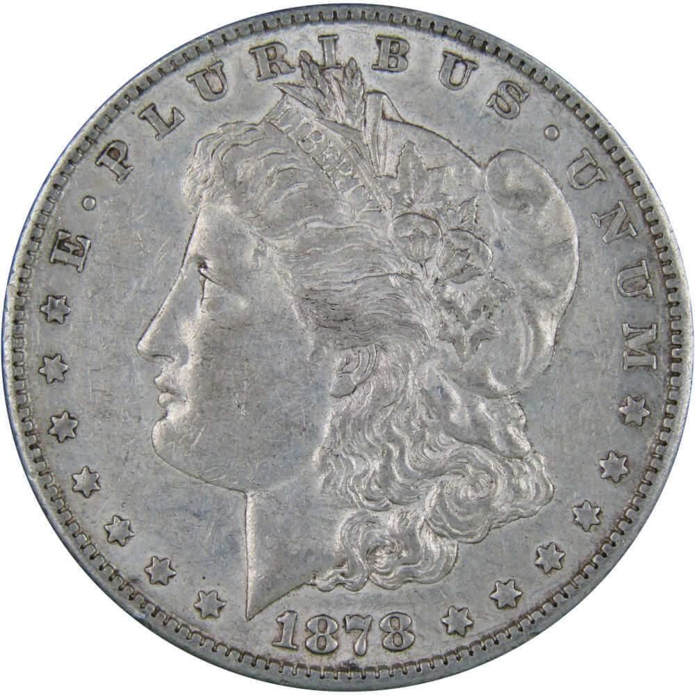 1878 S Morgan Dollar XF EF Extremely Fine 90% Silver $1 US Coin Collectible - Morgan coin - Morgan silver dollar - Morgan silver dollar for sale - Profile Coins &amp; Collectibles