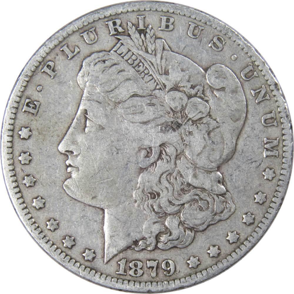 1879 O Morgan Dollar VG Very Good 90% Silver $1 US Coin Collectible - Morgan coin - Morgan silver dollar - Morgan silver dollar for sale - Profile Coins &amp; Collectibles