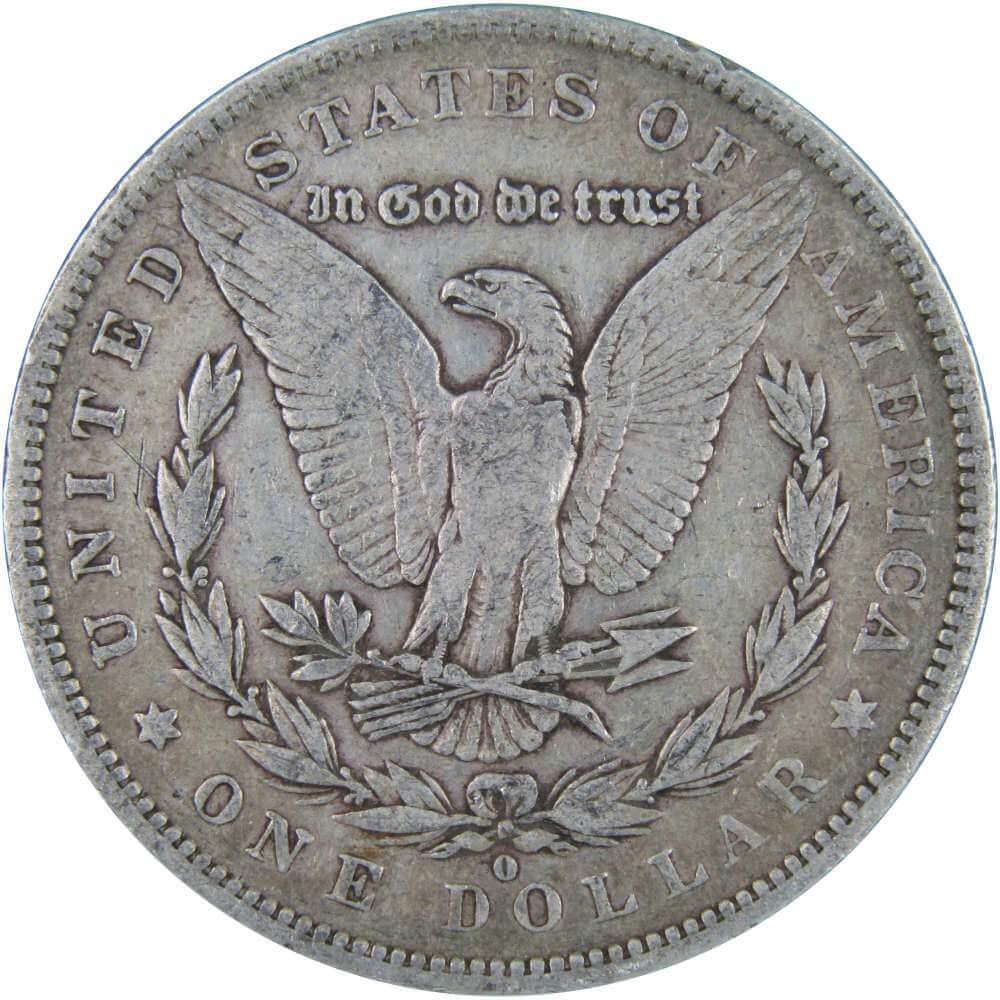 1879 O Morgan Dollar F Fine 90% Silver $1 US Coin Collectible - Morgan coin - Morgan silver dollar - Morgan silver dollar for sale - Profile Coins &amp; Collectibles