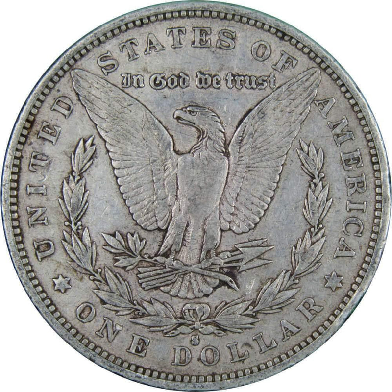 1879 S Morgan Dollar VF Very Fine 90% Silver $1 US Coin Collectible - Morgan coin - Morgan silver dollar - Morgan silver dollar for sale - Profile Coins &amp; Collectibles