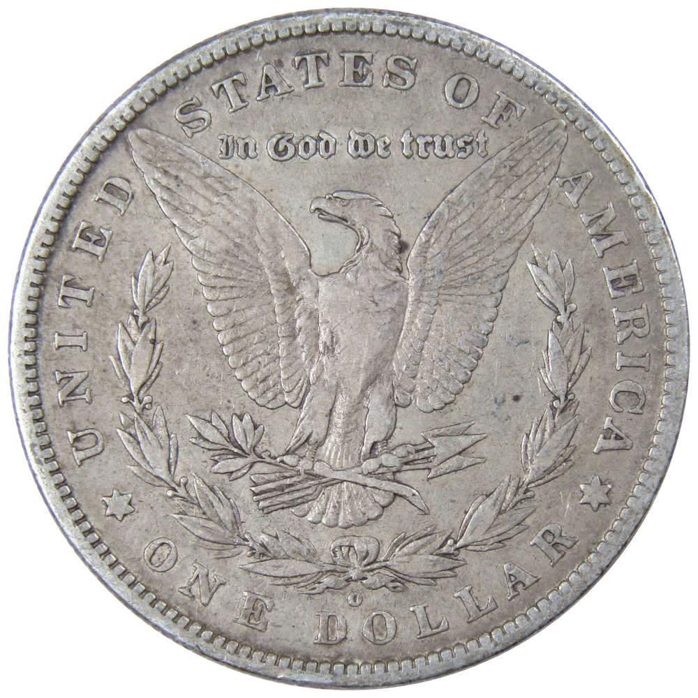 1880 O Morgan Dollar F Fine 90% Silver $1 US Coin Collectible - Morgan coin - Morgan silver dollar - Morgan silver dollar for sale - Profile Coins &amp; Collectibles