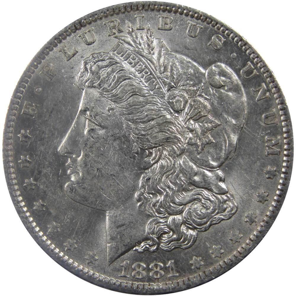 1881 O Morgan Dollar AU About Uncirculated 90% Silver $1 US Coin Collectible - Morgan coin - Morgan silver dollar - Morgan silver dollar for sale - Profile Coins &amp; Collectibles