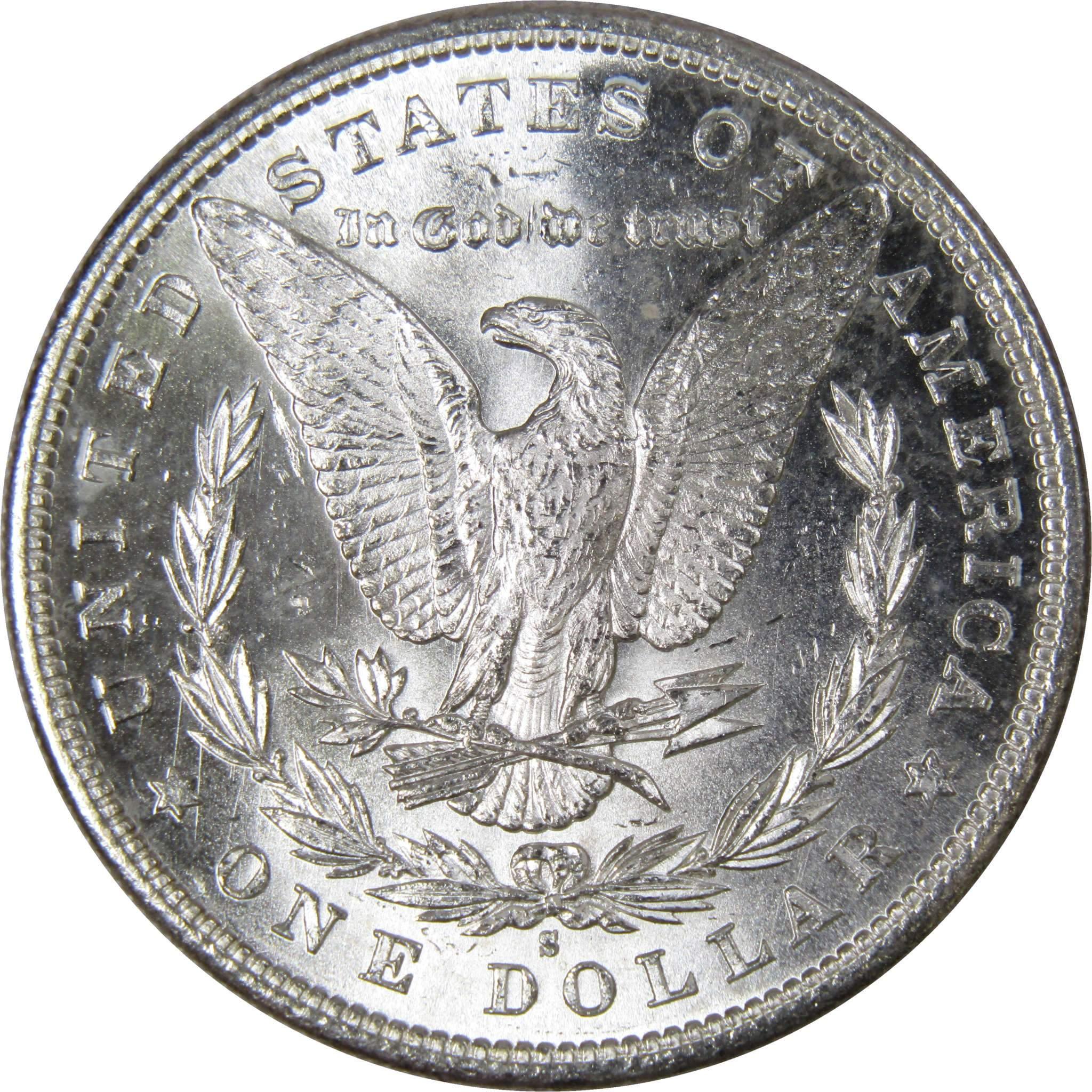 1881 S Morgan Dollar BU Uncirculated Mint State 90% Silver $1 US Coin - Morgan coin - Morgan silver dollar - Morgan silver dollar for sale - Profile Coins &amp; Collectibles