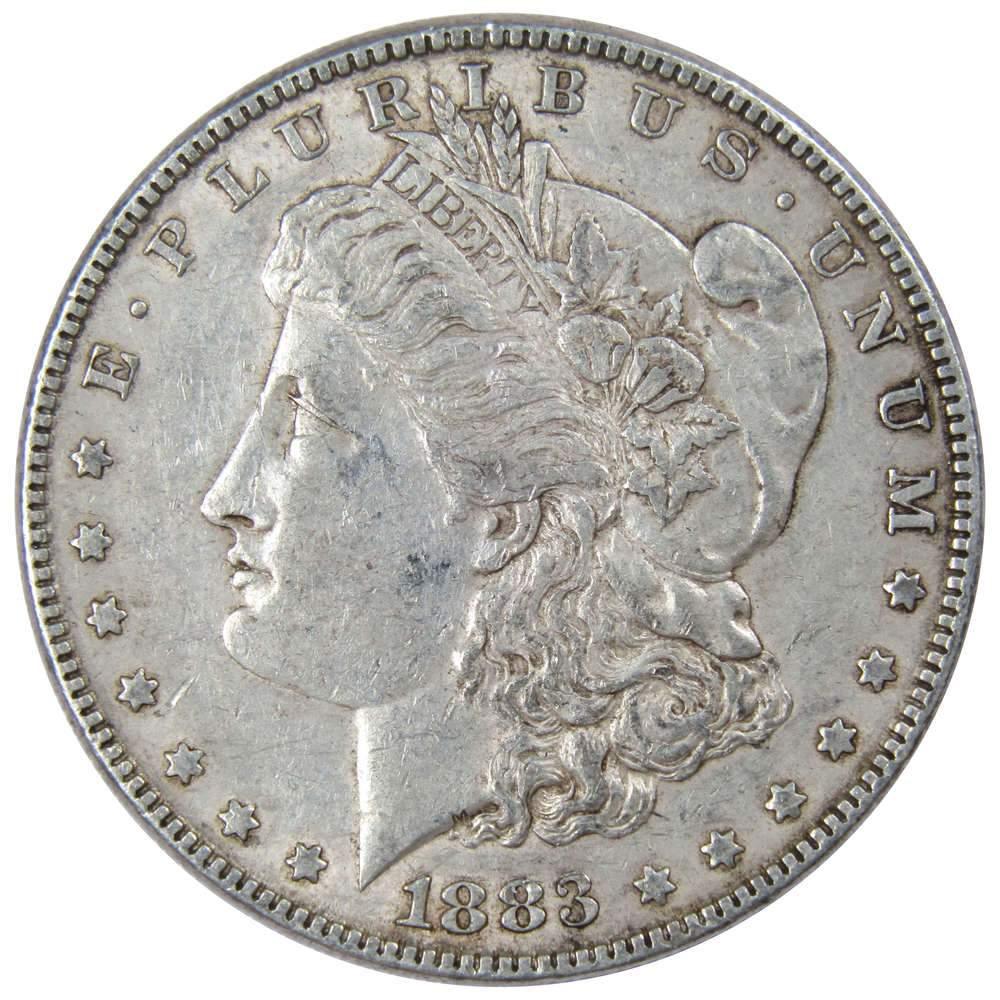 1883 Morgan Dollar XF EF Extremely Fine 90% Silver $1 US Coin Collectible - Morgan coin - Morgan silver dollar - Morgan silver dollar for sale - Profile Coins &amp; Collectibles