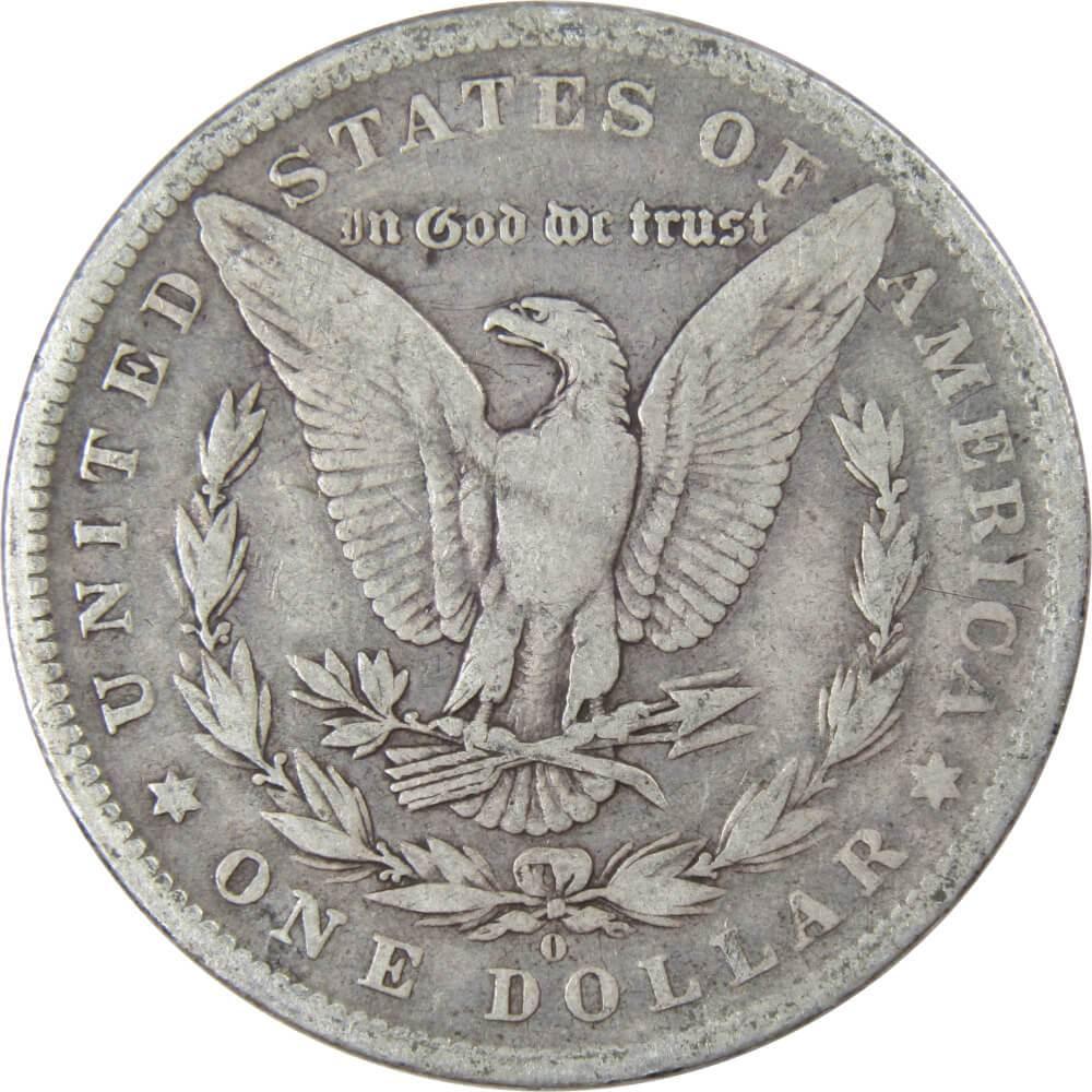 1883 O Morgan Dollar VG Very Good 90% Silver $1 US Coin Collectible - Morgan coin - Morgan silver dollar - Morgan silver dollar for sale - Profile Coins &amp; Collectibles