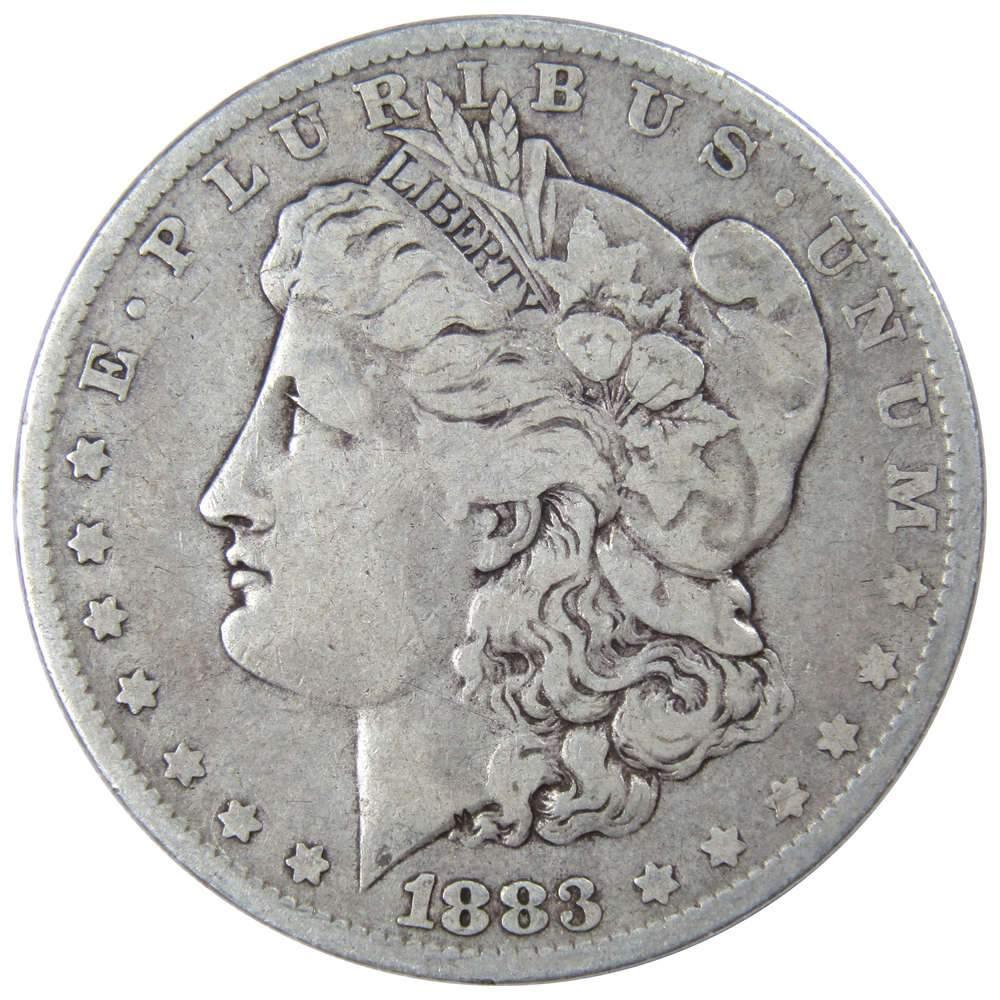 1883 O Morgan Dollar F Fine 90% Silver $1 US Coin Collectible - Morgan coin - Morgan silver dollar - Morgan silver dollar for sale - Profile Coins &amp; Collectibles