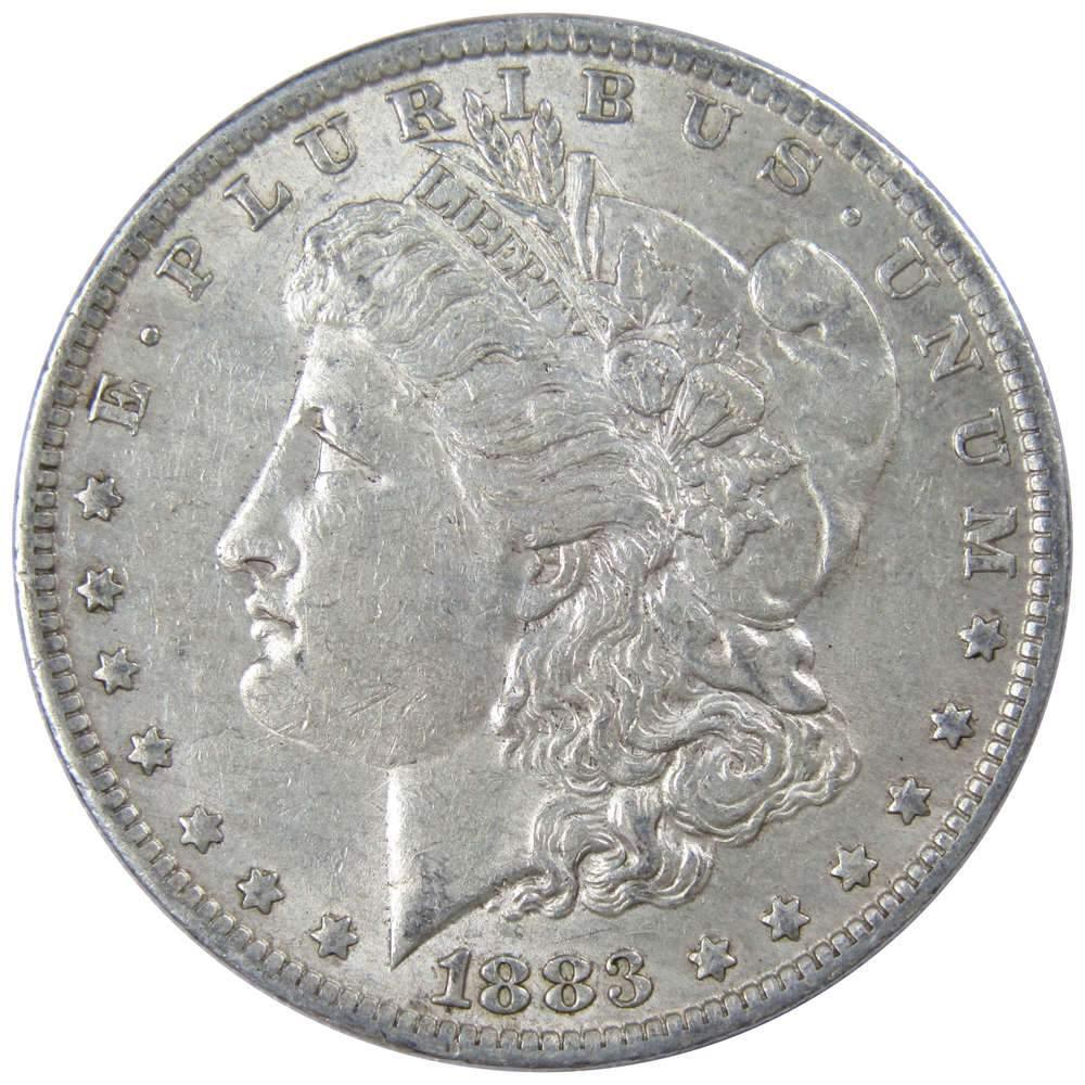 1883 O Morgan Dollar AU About Uncirculated 90% Silver $1 US Coin Collectible - Morgan coin - Morgan silver dollar - Morgan silver dollar for sale - Profile Coins &amp; Collectibles