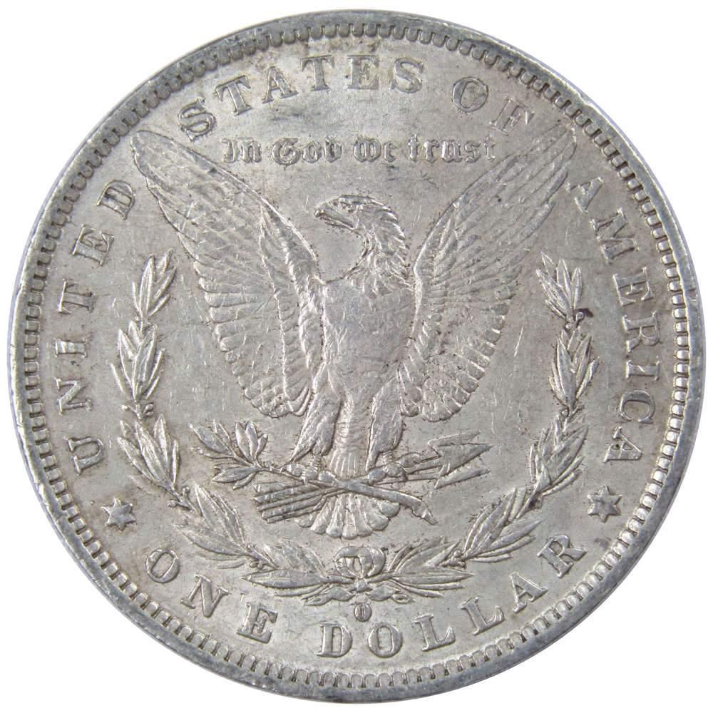 1883 O Morgan Dollar AU About Uncirculated 90% Silver $1 US Coin Collectible - Morgan coin - Morgan silver dollar - Morgan silver dollar for sale - Profile Coins &amp; Collectibles