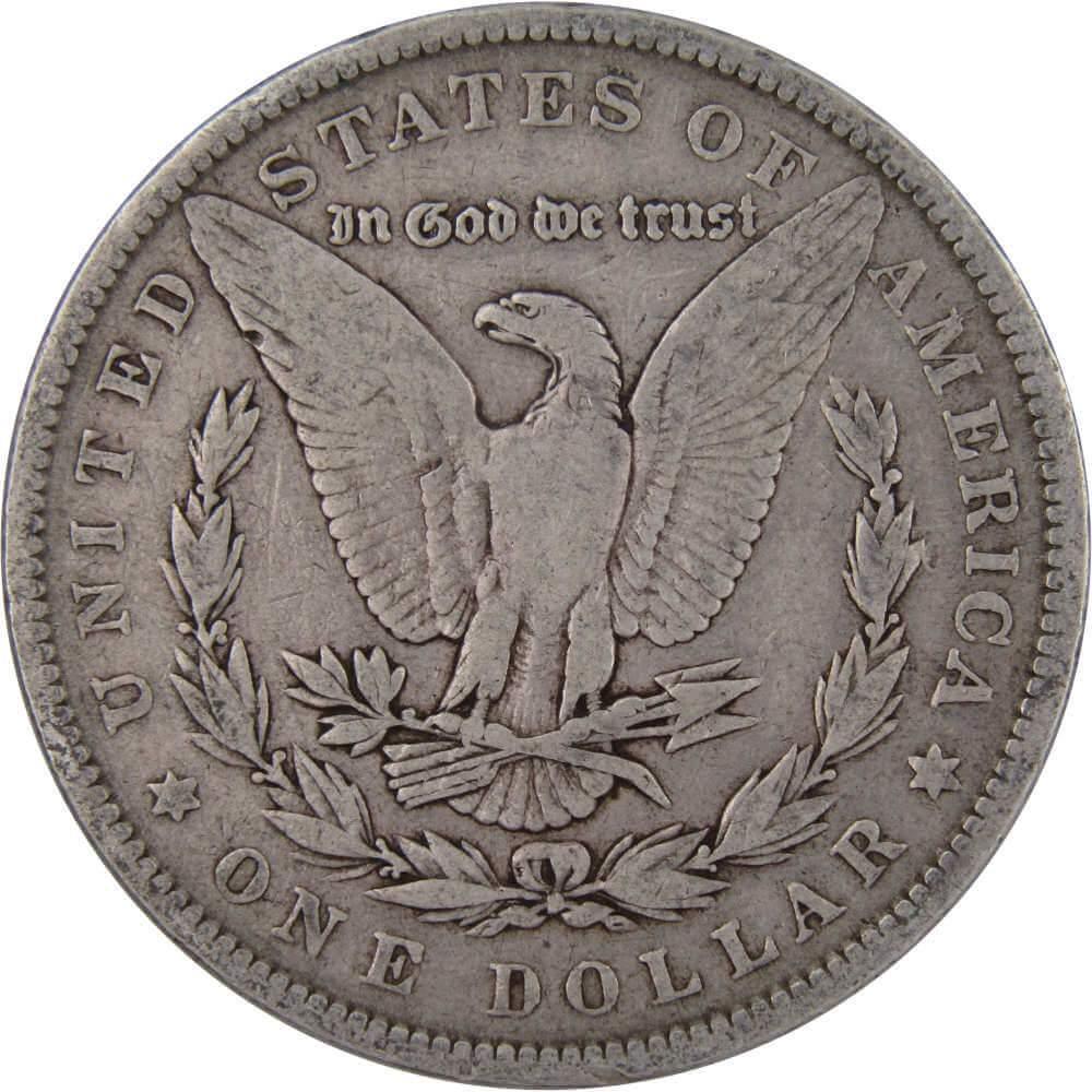 1884 Morgan Dollar VG Very Good 90% Silver $1 US Coin Collectible - Morgan coin - Morgan silver dollar - Morgan silver dollar for sale - Profile Coins &amp; Collectibles