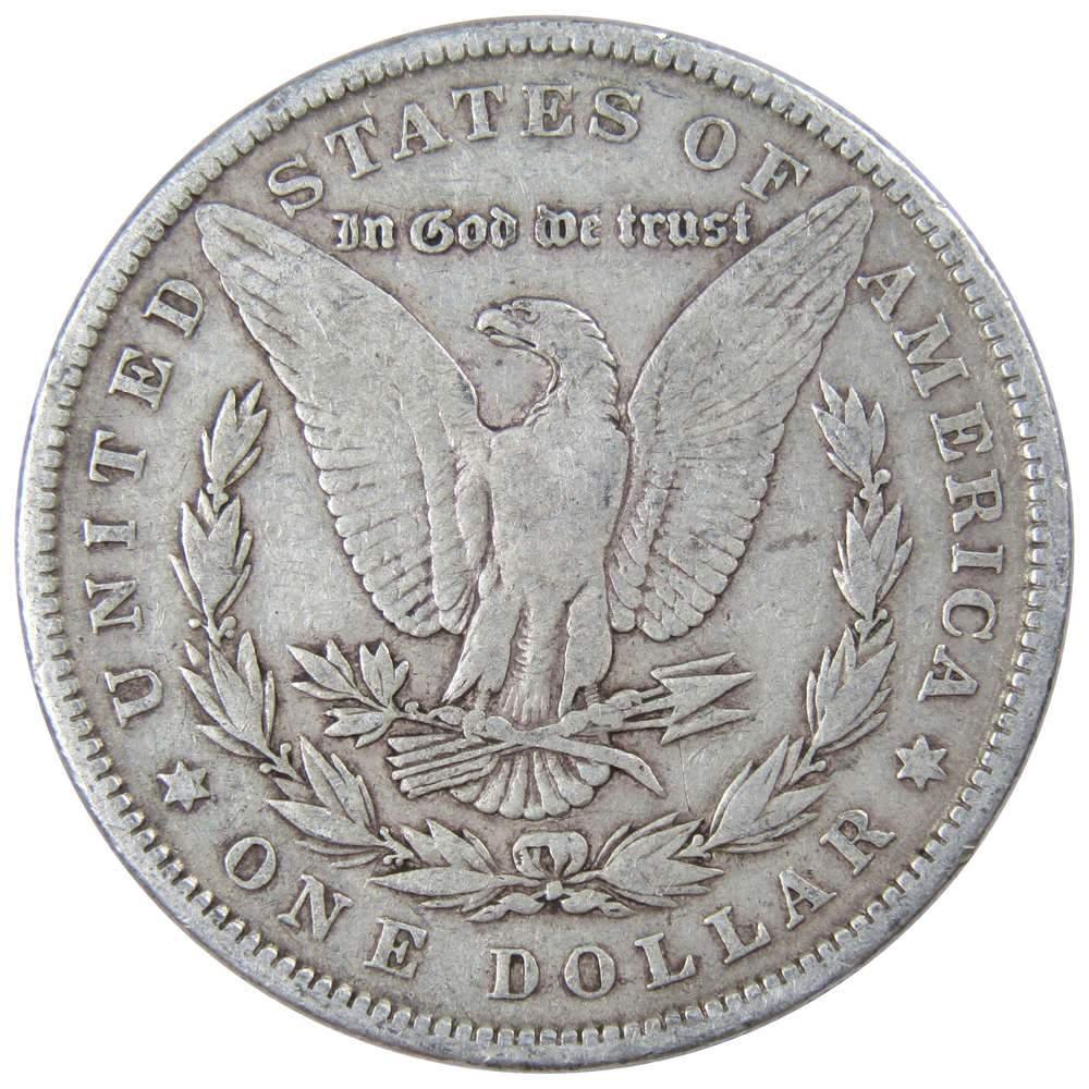 1884 Morgan Dollar F Fine 90% Silver $1 US Coin Collectible - Morgan coin - Morgan silver dollar - Morgan silver dollar for sale - Profile Coins &amp; Collectibles