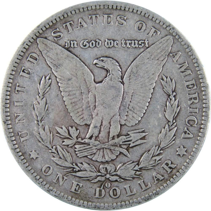 1884 O Morgan Dollar F Fine 90% Silver $1 US Coin Collectible - Morgan coin - Morgan silver dollar - Morgan silver dollar for sale - Profile Coins &amp; Collectibles