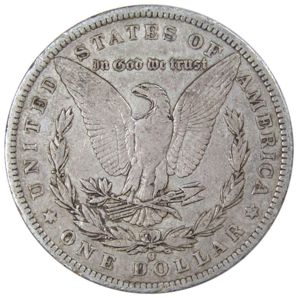 1884 O Morgan Dollar VF Very Fine 90% Silver $1 US Coin Collectible - Morgan coin - Morgan silver dollar - Morgan silver dollar for sale - Profile Coins &amp; Collectibles