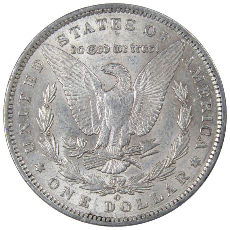 1884 O Morgan Dollar AU About Uncirculated 90% Silver $1 US Coin Collectible - Morgan coin - Morgan silver dollar - Morgan silver dollar for sale - Profile Coins &amp; Collectibles