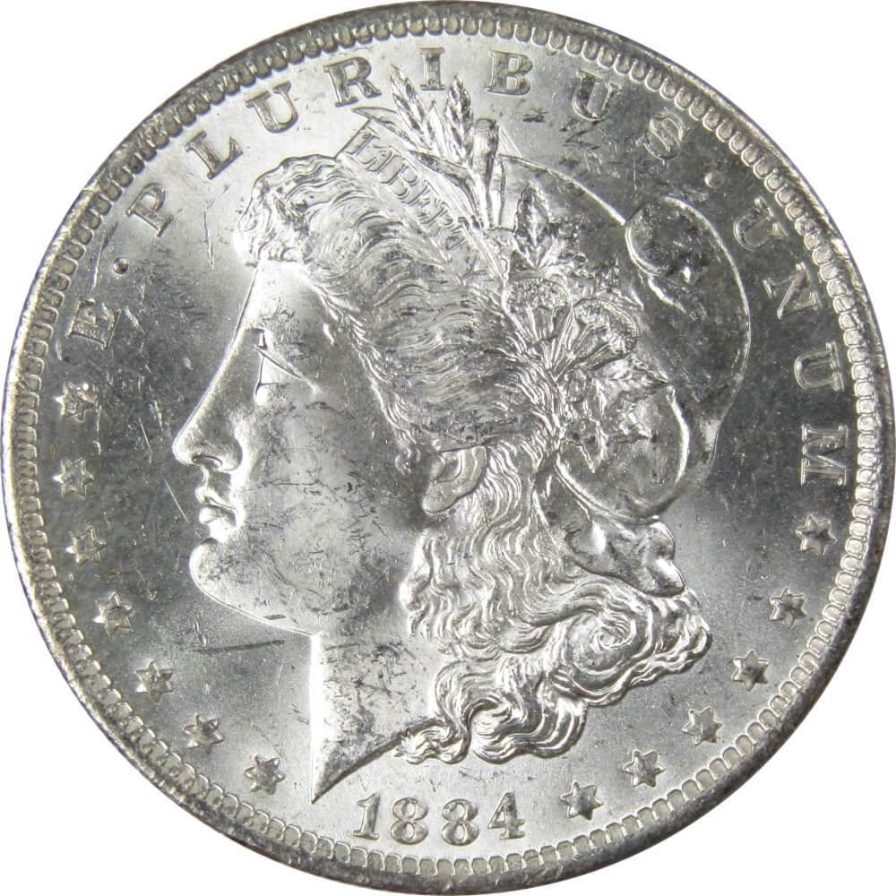 1884 O Morgan Dollar BU Uncirculated Mint State 90% Silver $1 US Coin - Morgan coin - Morgan silver dollar - Morgan silver dollar for sale - Profile Coins &amp; Collectibles