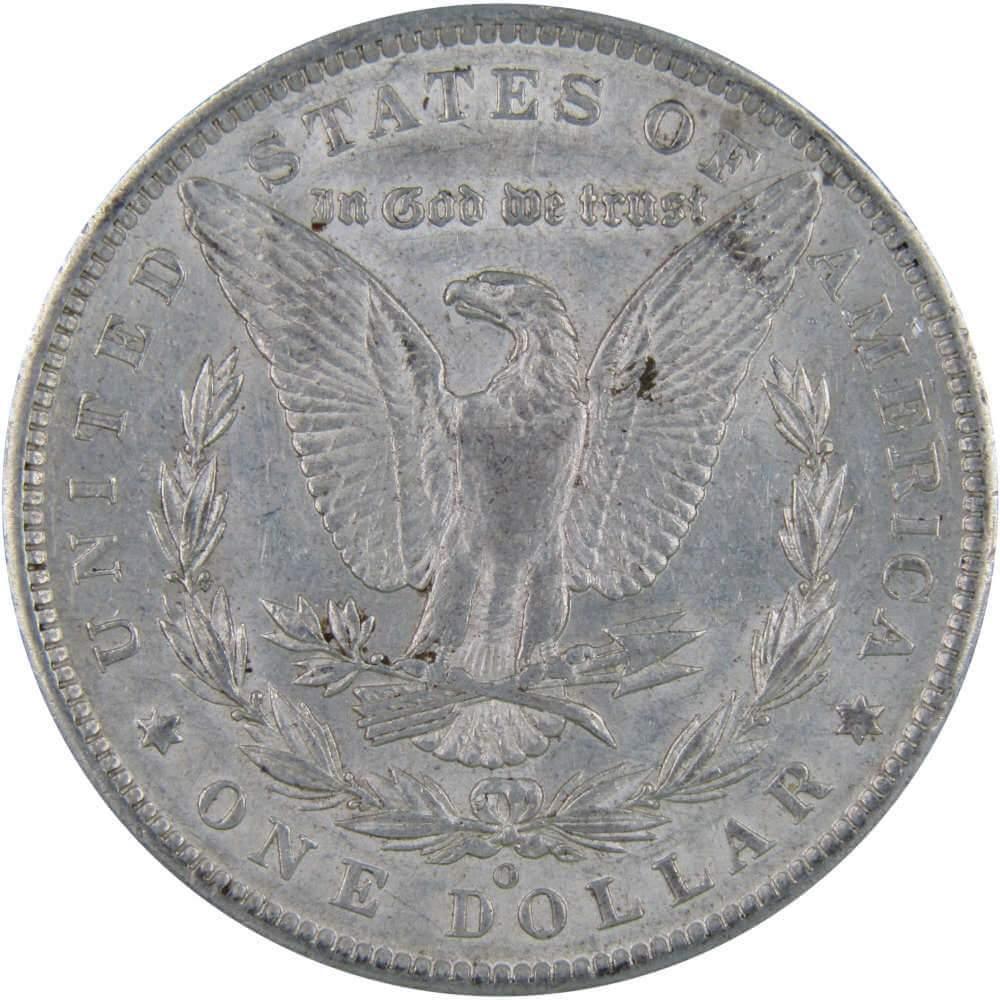 1885 O Morgan Dollar AU About Uncirculated 90% Silver $1 US Coin Collectible - Morgan coin - Morgan silver dollar - Morgan silver dollar for sale - Profile Coins &amp; Collectibles