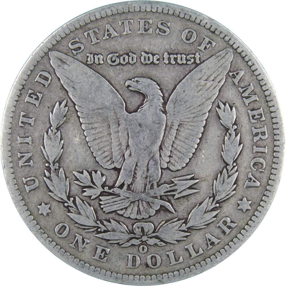 1886 O Morgan Dollar VG Very Good 90% Silver $1 US Coin Collectible - Morgan coin - Morgan silver dollar - Morgan silver dollar for sale - Profile Coins &amp; Collectibles