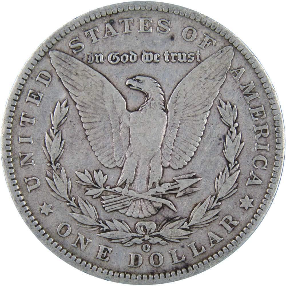 1886 O Morgan Dollar F Fine 90% Silver $1 US Coin Collectible - Morgan coin - Morgan silver dollar - Morgan silver dollar for sale - Profile Coins &amp; Collectibles