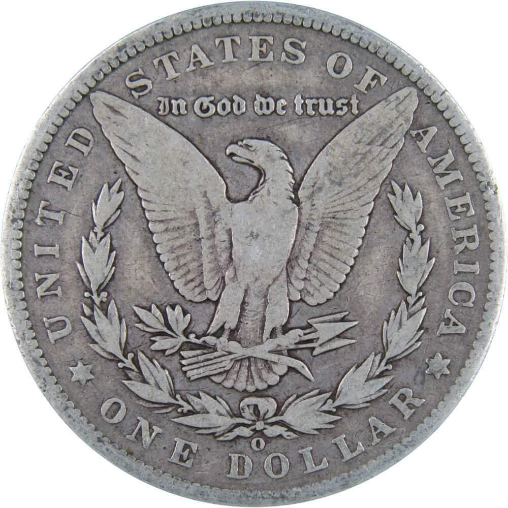 1887 O Morgan Dollar VG Very Good 90% Silver $1 US Coin Collectible - Morgan coin - Morgan silver dollar - Morgan silver dollar for sale - Profile Coins &amp; Collectibles