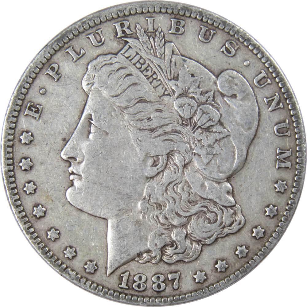 1887 O Morgan Dollar VF Very Fine 90% Silver $1 US Coin Collectible - Morgan coin - Morgan silver dollar - Morgan silver dollar for sale - Profile Coins &amp; Collectibles