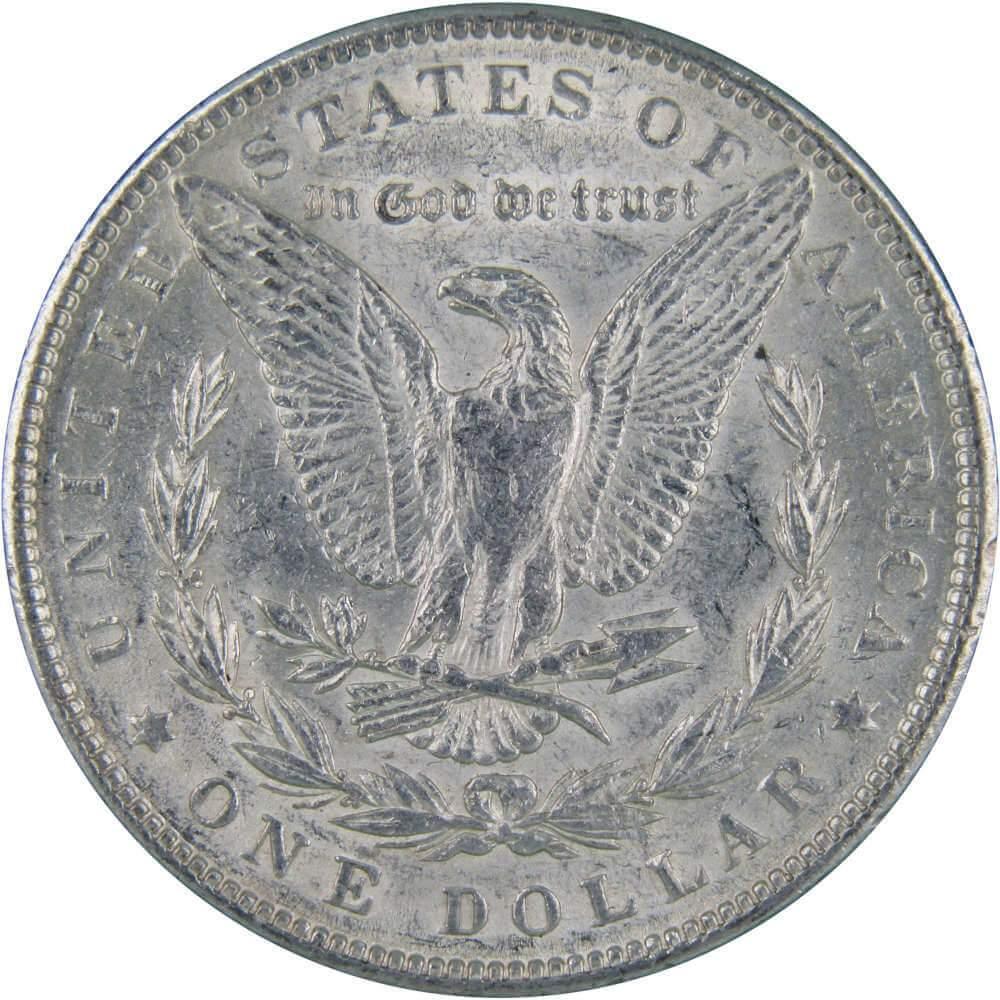 1889 Morgan Dollar AU About Uncirculated 90% Silver $1 US Coin Collectible - Morgan coin - Morgan silver dollar - Morgan silver dollar for sale - Profile Coins &amp; Collectibles