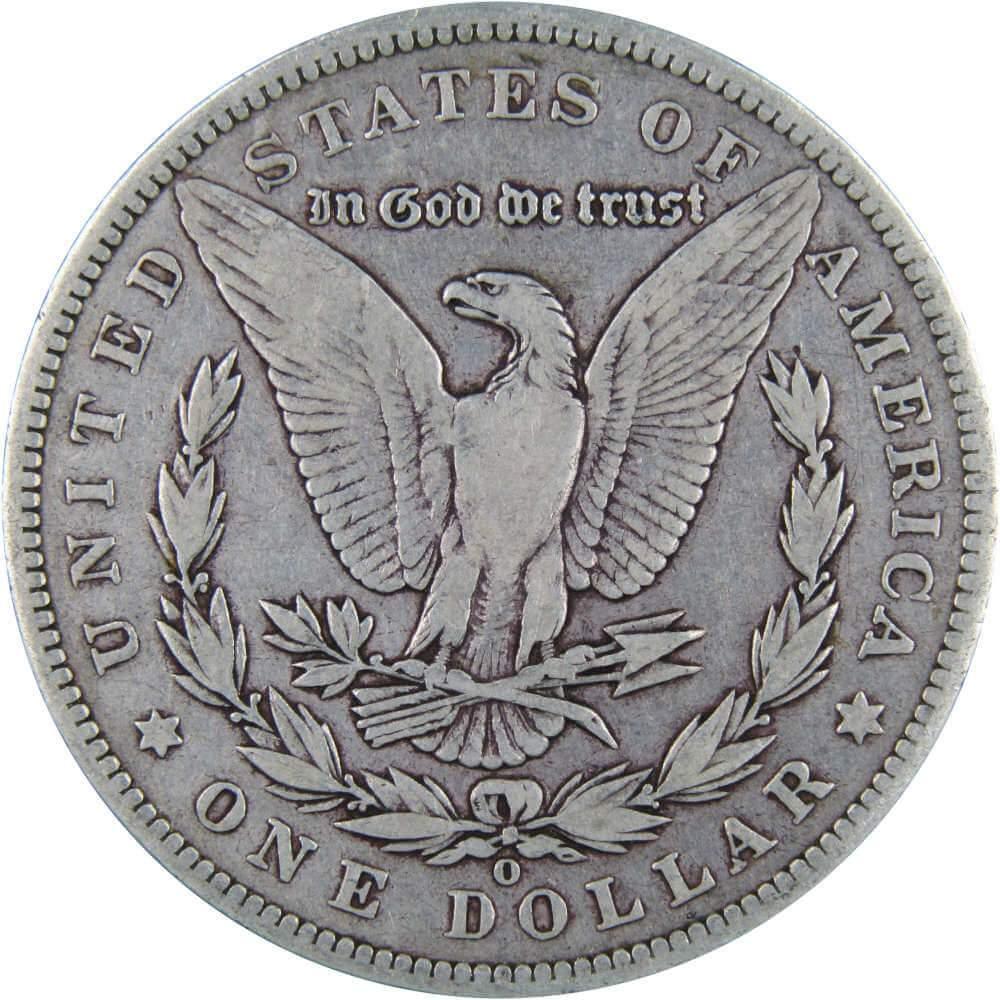 1889 O Morgan Dollar F Fine 90% Silver $1 US Coin Collectible - Morgan coin - Morgan silver dollar - Morgan silver dollar for sale - Profile Coins &amp; Collectibles