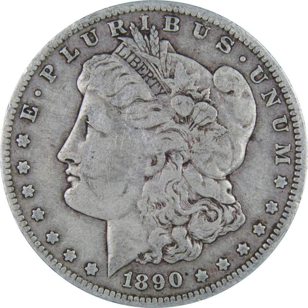 1890 O Morgan Dollar VG Very Good 90% Silver $1 US Coin Collectible - Morgan coin - Morgan silver dollar - Morgan silver dollar for sale - Profile Coins &amp; Collectibles